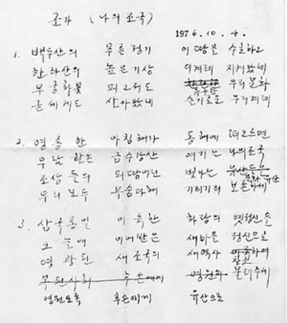 박정희 대통령 친필 휘호 모음 박정희 대통령 글귀 명언 모음 네이버 블로그