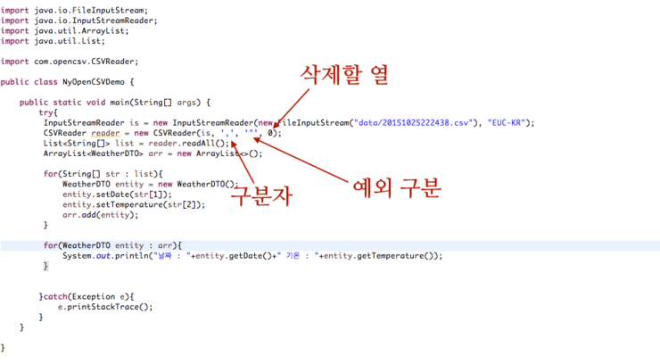공공데이터 개발노트 Csv 파일을 읽어보자 공공데이터 Csv파일 읽기 네이버 블로그