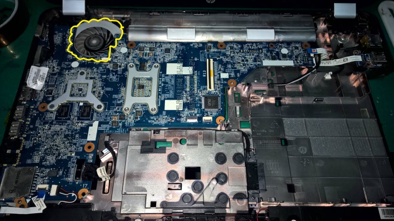 노트북 팬 소음 Hp Dv6 쿨링팬수리 네이버 블로그