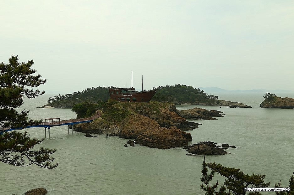 신안 증도 우전해수욕장