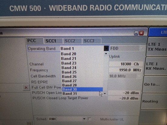 cmw500 lte fdd tdd band frequency 3 3ghz or 6ghz 네이버 블로그