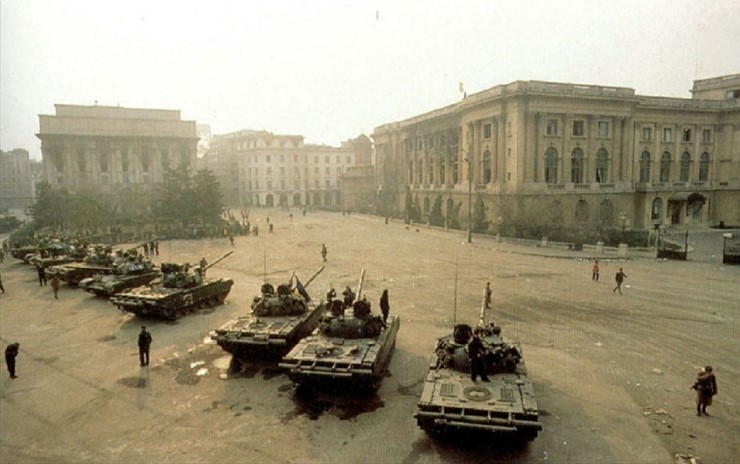 루마니아 혁명 당시 Tr 77 580 전차 Romanian Revolution Tr 77 580 Tank 네이버 블로그