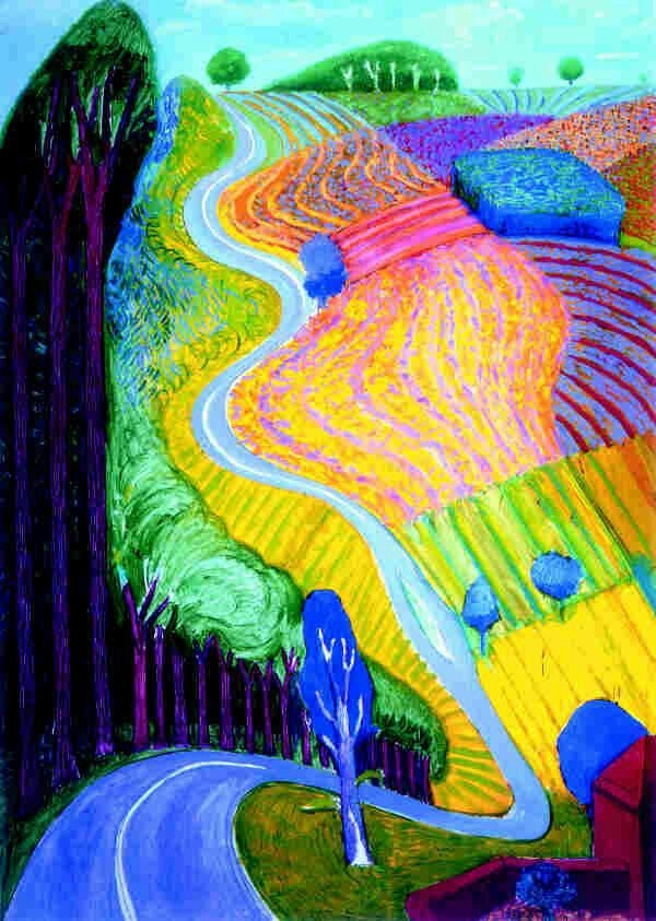 B1119D469EEC73CA06A2D9F9E9F65708 de David Hockney Reproduction