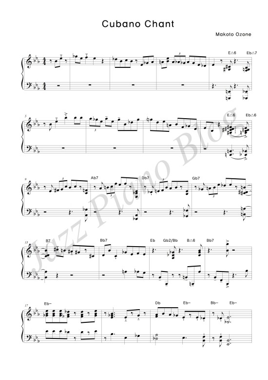 ì¬ì¦í¼ìë¸ ìë³´ Makoto Ozone Cubano Chant ë¤ì´ë² ë¸ë¡ê·¸ ë¤ì´ë² ë¸ë¡ê·¸ naver