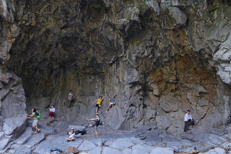 제주도 무수천 등반 그리고 놀멍쉬멍