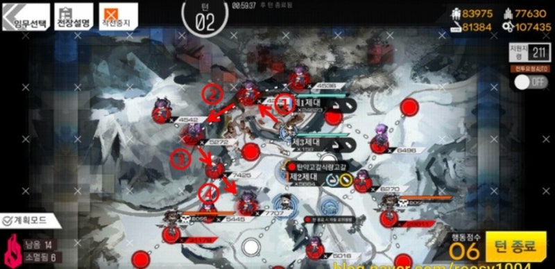 추가 소녀전선 0 4 거지런 계획모드로 3턴간 15번 전투 후 퇴각 네이버 블로그