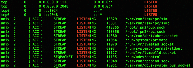 리눅스 Netstat 네트워크 포트 Port 상태 확인 네이버 블로그