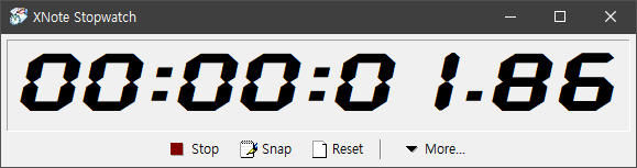 컴퓨터 스톱워치와 타이머를 함께 지원하는 Xnote Timer 네이버 블로그
