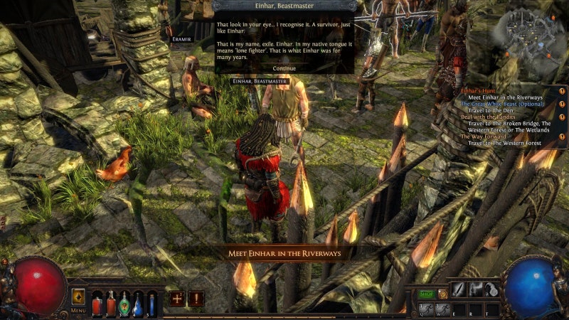 Path Of Exile Poe 한글 번역 ㅡ Einhar S Hunt Menagerie 네이버 블로그