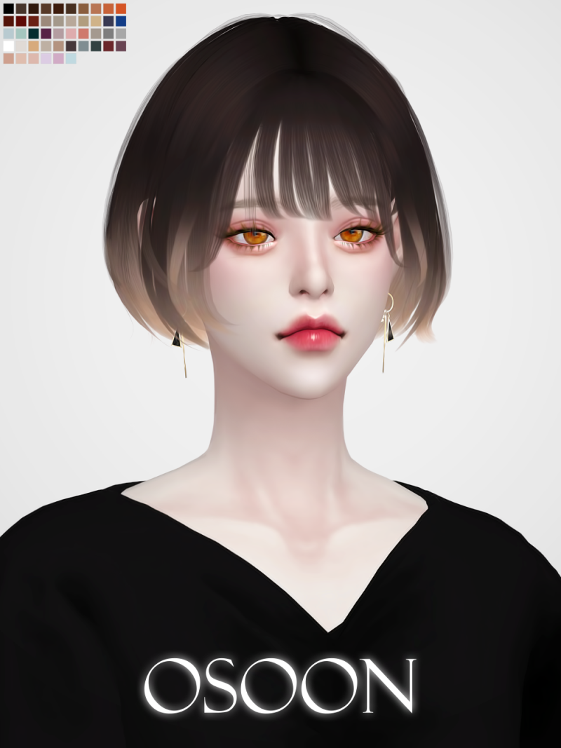 심즈4 여심헤어 Female Hair 07 네이버 블로그