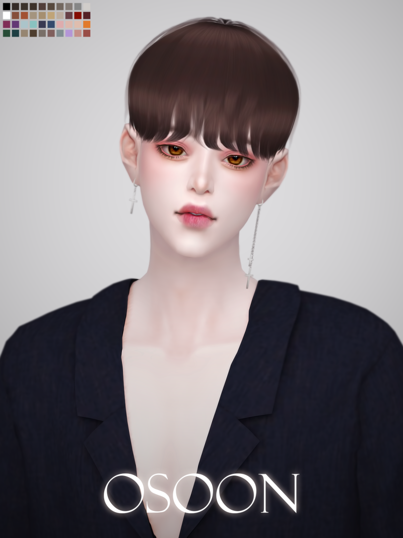 심즈4 남심헤어 Male Hair 04 네이버 블로그